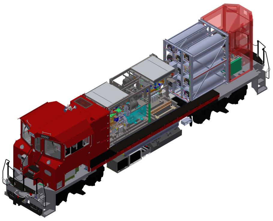 Dizel lokomotifler dizel jeneratörlerin ürettiği elektrik ile çalışmaktadır.