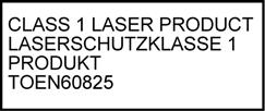 TOSHIBA L20 Series Uluslararası önlemler DİKKAT: Bu aygıt lazer sistemi içermektedir ve SINIF 1 LAZER ÜRÜNÜ olarak sınıflandırılmıştır.