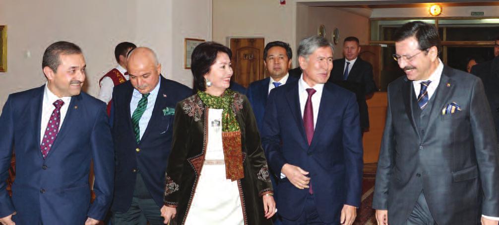 T ürkiye Odalar ve Borsalar Birliği (TOBB) Başkanı Rifat Hisarcıklıoğlu, Türkiye ile Kırgızistan arasında yatırım ilişkilerine hukuki zemin sağlayan Yatırımların Karşılıklı Teşviki ve Korunması
