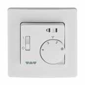 Kullanıcı dostu olan bu termostat, aç-kapa düğmesine ve sıcaklığı ayarlamak için kademelerden oluşan bir kadrana sahiptir. Yedek sensör kutunun içerisine dahildir. (Teknik data 6.