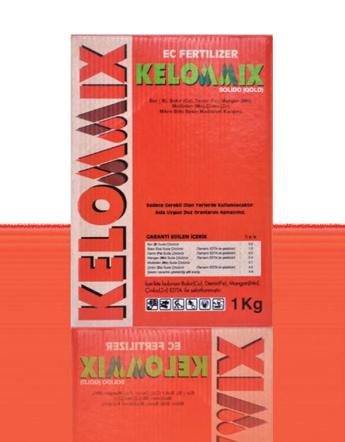 KelomMix Solido (Mikro Bitki Besin Maddeleri Karışımı) EC FERTILIZER Ürün Hakkında: Yüksek ph, kireç, aşırı nem, uygun olmayan toprak yapısı v.