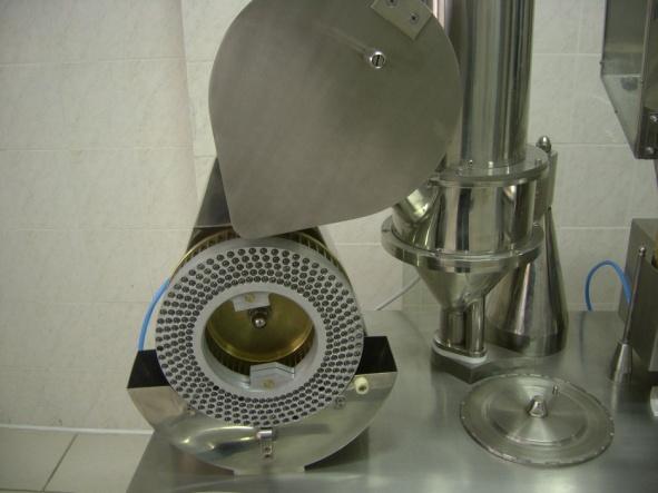 Yarı Otomatik Kapsül Dolum Makinesi Granül (Toz) Dolum