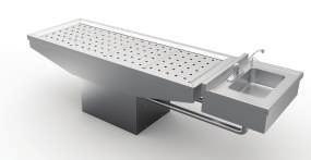 aparatus Kod Code ATOM ATOM2 Ürün Adı Product Name Otopsi Masası Autopsy Table Boyutlar / Dimensions (mm) En / Width Boy / Length Yükseklik / Height 800 2600 750-900 OCE