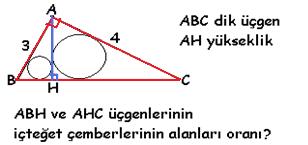 69 T=5 4 AHB CHA (AA) benzerlik oranı = /4 Alanlar oranı=(benzerlik