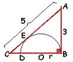 Orta noktaların merkezden uzaklıkları: 0 =d +8, d=6 Y: O merkez, r=6 PA = AC, PC = PD, CD =. AB ABC dik üçgeninde.