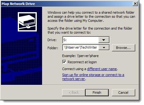 11 - Ağ Bağlantısı Bir Ağ Sürücüsü ile Eşleştirme Phoenix, Windows ta eşleştirilecek bir ağ sürücüsü gerektirir.
