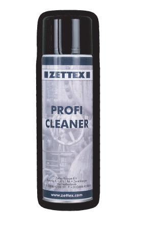 Profi Cleaner Zettex Profi Cleaner tıbbi alkol içeren bir yağ gidericidir ve son derece hızlı buharlaşma özelliğine sahiptir.
