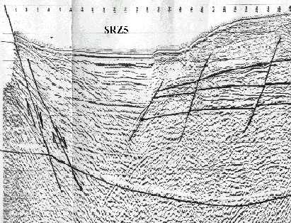 Katkı Belirtme Şekil 8. Saroz bölgesinden alınan SRZ5 sismik kesiti (TPAO 1984). Bu Proje, İstanbul Üniversitesi, Araştırma Fonunca desteklenmiştir. Proje No: 1409/05052000.
