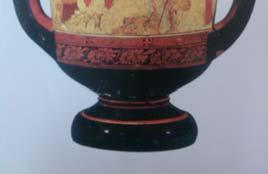 Kırmızı figürlü vazo ressamları ise, kilin açık rengini figürlere zemin olarak kullanmaktan kaçınmıştır.