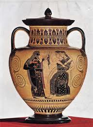 Resim 59: Amasis (Boyunlu Amphora) Resim 60: Detay Dionysos ve Kadınlar Kaynak: http://videomeliora.