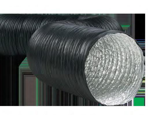 FLEXIBLE HAVA KANALLARI AFS COMBI Flex Ölçü Birim Fiyat Alüminyum flexible hava kanalının üzerine giydirilen PVC şeritler ilave mukavemet sağlar.