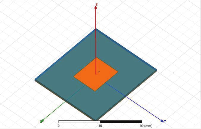 S. Vuran, M.B. Kurt, M.S. Özerdem ifade edilmiştir. Ayrıca bulunan değerlere ilişkin XY Grafiği Şekil 4 te gösterilmiştir. f r = 2.4 GHz Geri Dönüş Kaybı = -26,6305 Bant Genişliği = 51.