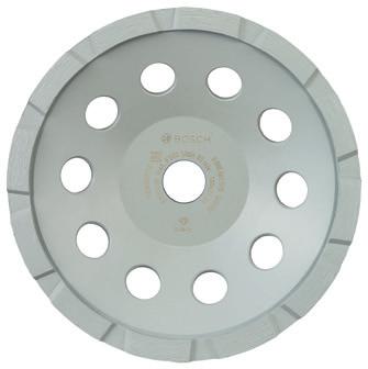 30, Aksesuarlar 207 Fiyat Listesi Elmas çanak disk - Standard for Concrete Kalın beton