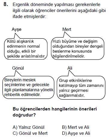 TEOG SINAV SORUSU-8 ANABİLİM DENEME-2 TEOG SINAV SORUSU-9 ANABİLİM TEOG-1 3.