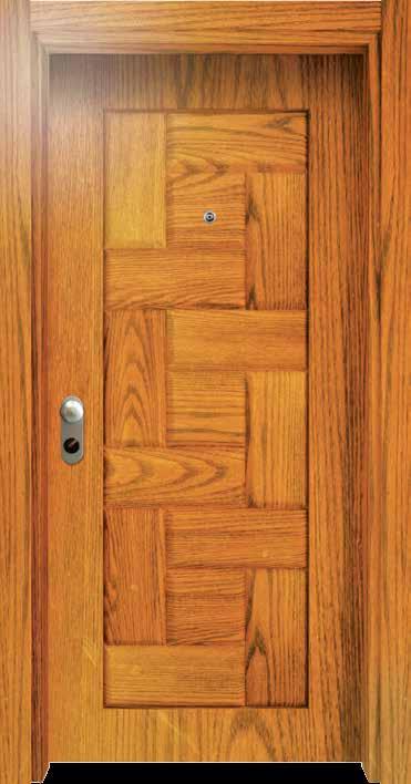 MASİF SOLID DOORS Meşe Oak ZEYTİN OLIVe Afromosia Afromosia MASİF SOLID DOORS MEER TEKNİK ÖZELLİKLER TECHNICAL DETAILS MEER MR 03 Elektrostatik Boyalı Çelik Kasa Galvaniz Çelik Kanat (60 mm kalınlık)