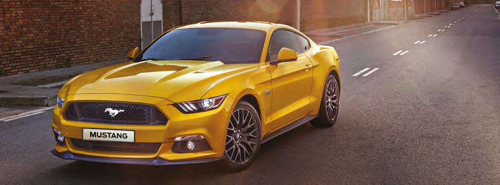 FORD MUSTANG Efsane, güç ve dinamizm. > 2.3L EcoBoost 317PS M/T & A/T > 5.