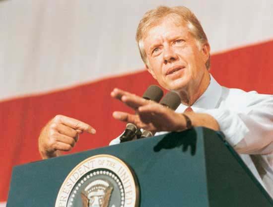 Jimmy Carter: 23 Ocak 1980 Konumumuzu açıkça a a ifade edelim: Herhangi bir dışd gücün, İran KörfeziK rfezi nin kontrolünü ele almaya teşebb ebbüs
