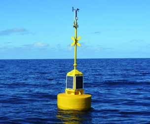 MSM DENİZ İKAZ LAMBALARI Meteorolojik Gözlem Şamandırası Sensörler ve yapılan ölçümler: EBM-OC oşinografik şamandıralar hem korunaklı hem açık deniz sular için belirtilen deniz ortamında