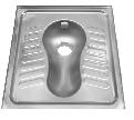 Paslanmaz Klozetler Stainless Steel Toilets 29 Paslanmaz Klozet / Rezervuarlı Stainless Steel Toilet /