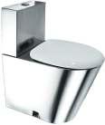 Stainless Steel Toilet / Sink 830300 H:,cm W: 4x9cm Paslanmaz Tuvalet / Jet Yıkamalı Stainless Steel Pan