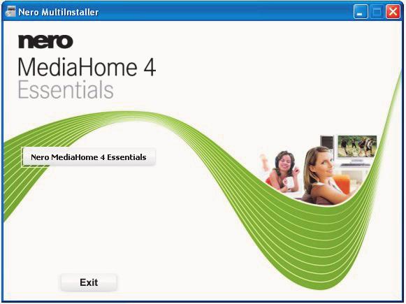 Appendix: Nero MediaHome Installation This software is compatible with Windows XP and Windows 7.