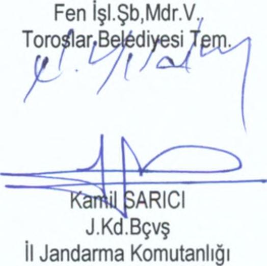 Otogar Şube Müdürü Yenişehir Belediyesi Tem.