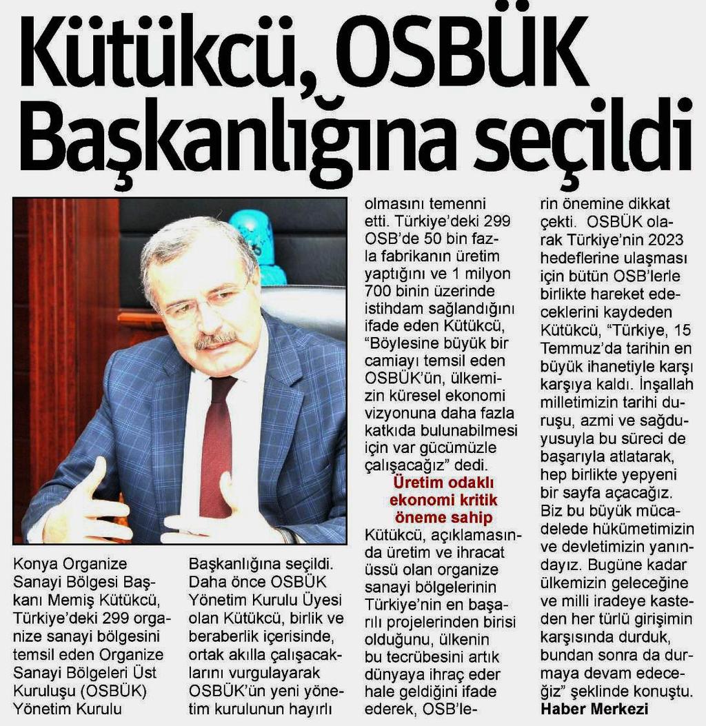 Üst Kuruluşu nda