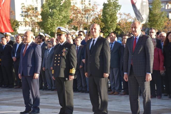 törenine Didim Kaymakamı İskender Yönden,