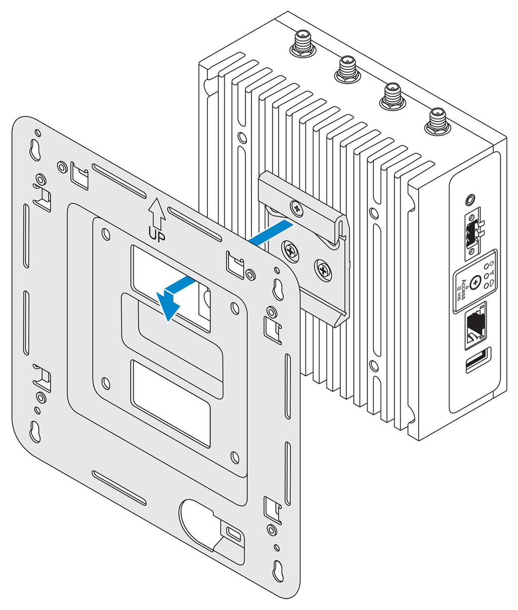 9. Edge Gateway'i standart montaj