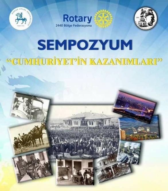 Değerli Rotaryenler, dönem başında Türk Rotary sinde bir ilk olarak yepyeni bir komite oluşturduk Cumhuriyet ve Kazanımları Komitesi.
