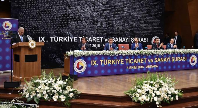 Odamız Meclis Başkanı Necati Uytun ve odamız Yönetim Kurulu Başkanı Coşkun Salon 9'uncu Türkiye Ticaret ve Sanayi Şurası'nda Balıkesir'i temsil ettiler.