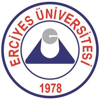 KURUM İÇ DEĞERLENDİRME RAPORU Erciyes Üniversitesi Develi Hüseyin