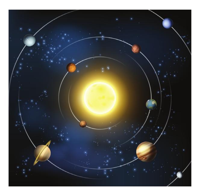 Güneş in Yapısı ve Özellikleri GÜNEŞ İN ÖZELLİKLERİ Evrendeki sayısız yıldızdan biri olan Güneş, kendi adını taşıyan sistemin, yani Güneş Sistemi nin merkezinde yer alır.
