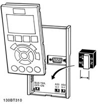 20 Anahtar S201, S202 ve S801 S201 (A1 53) ve S202 (A1 54) anahtarları, sırasıyla 53 ve 54 numaralı analog giriş terminallerinin bir akım (0-20 ma) veya voltaj (0-10 V) konfigürasyonunu seçmek için
