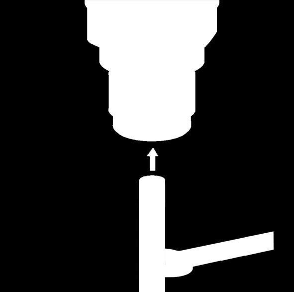 Dirsek parçası - ø 12 mm (0.47 in) 1 2 ø12 mm (0.47") 14 C Res.