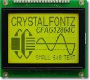 10: 2x 16 LCD LCD karakterlerin gösterilmesi için 7 segment displaylerde olduğu gibi tarama yöntemi kullanılır. LCD üzerinde tarama işlemini yapan entegreler bulunur.