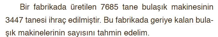 birbirinden farkı dört basamaklı en büyük doğal sayının farkı kaçtır?