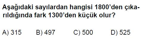 bulalım 2 7 6. strateji 6 9 7 7 2 7 6 Hangi sayıdan çıkarsa 2 kalır?