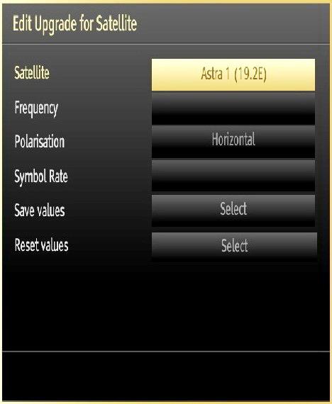 Software Upgrade: To ensure that your TV always has the most update information, you can use this setting. In order for the proper operation, please ensure that the TV is set to standby mode.