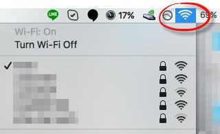 V-4. Mac 1. Ekranın sağ üst menüsünde Wi-Fi simgesine tıklayın ve Wi-Fi ağı EdimaxEXT.setup ** ögesini seçin. 2.