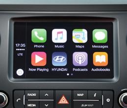 Apple CarPlay * ve Android Auto * 7 dokunmatik ekran, hareket hâlindeyken iphone unuza veya uyumlu Android telefonunuza en güvenilir şekilde