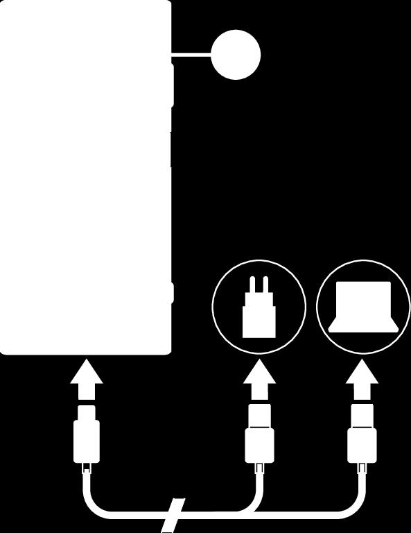 Pil ve bakım Cihazınızı değiştirme Her zaman, kullanmakta olduğunuz Xperia modeli için özel tasarlanan orijinal Sony şarj ünitesini ve USB Type-C kablosunu kullanın.