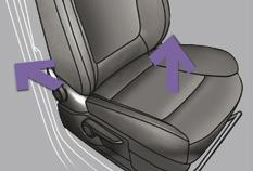 Yolcu koltuğu en yüksek ve en geri konuma ayarlanmış. 6 Emniyet kemerinin gerili olduğunu kontrol ediniz.