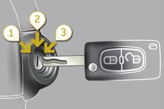 Sürüş Motorun çalıştırılması-durdurulması Hırsızlığa karşı koruma Anahtarlı kontak Elektronik marş kilidi Anahtar özel bir koda sahip elektronik bir çip içermektedir.