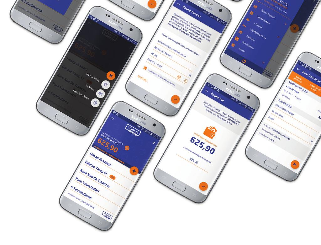 Mobil Uygulama TÜRMOBKart için özel olarak geliştirilen mobil uygulama üzerinden de TÜRMOBKart hesabınıza kredi