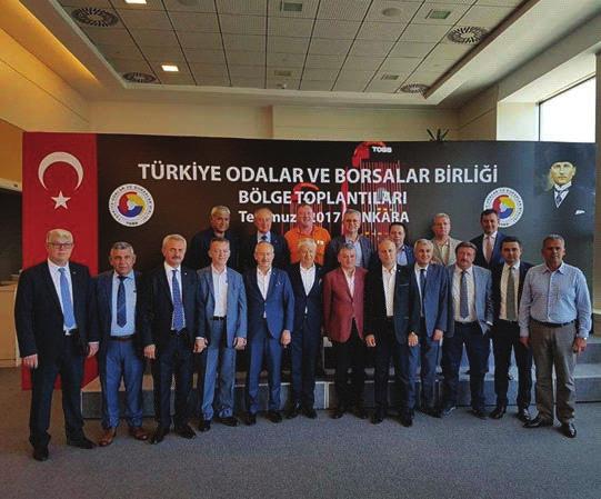 YÖNETİM KURULU BAŞKANIMIZ EGEMEN ASLAN TOBB DA MARMARA BÖLGE TOPLANTISINA KATILDI ürk ye Odalar ve Borsalar B rl ğ TMarmara Bölge Toplantısı 09 Temmuz 2017 Pazar Günü Ankara da TOBB B rl k Merkez nde