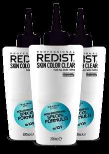 Specially prepared formula to remove dye spots that may be left during hair dyeing.