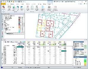 Grafik proje ile dinamik ilişkili dağıtım sorguları İmar dağıtım süreçlerinde imar parsellerinin seçilen hisseye göre durumunun görülebilmesi dağıtımı kolaylaştıran farklı bir yetenektir.