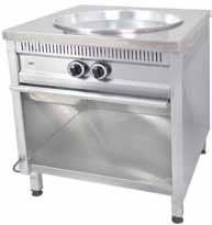 PİŞİRİCİLER HOT BUFFET MX080 Bilgi Pişirici Tezgahlar Cihaz her türlü yiyeceğin ısıtılması ve sıcaklığın korunması için
