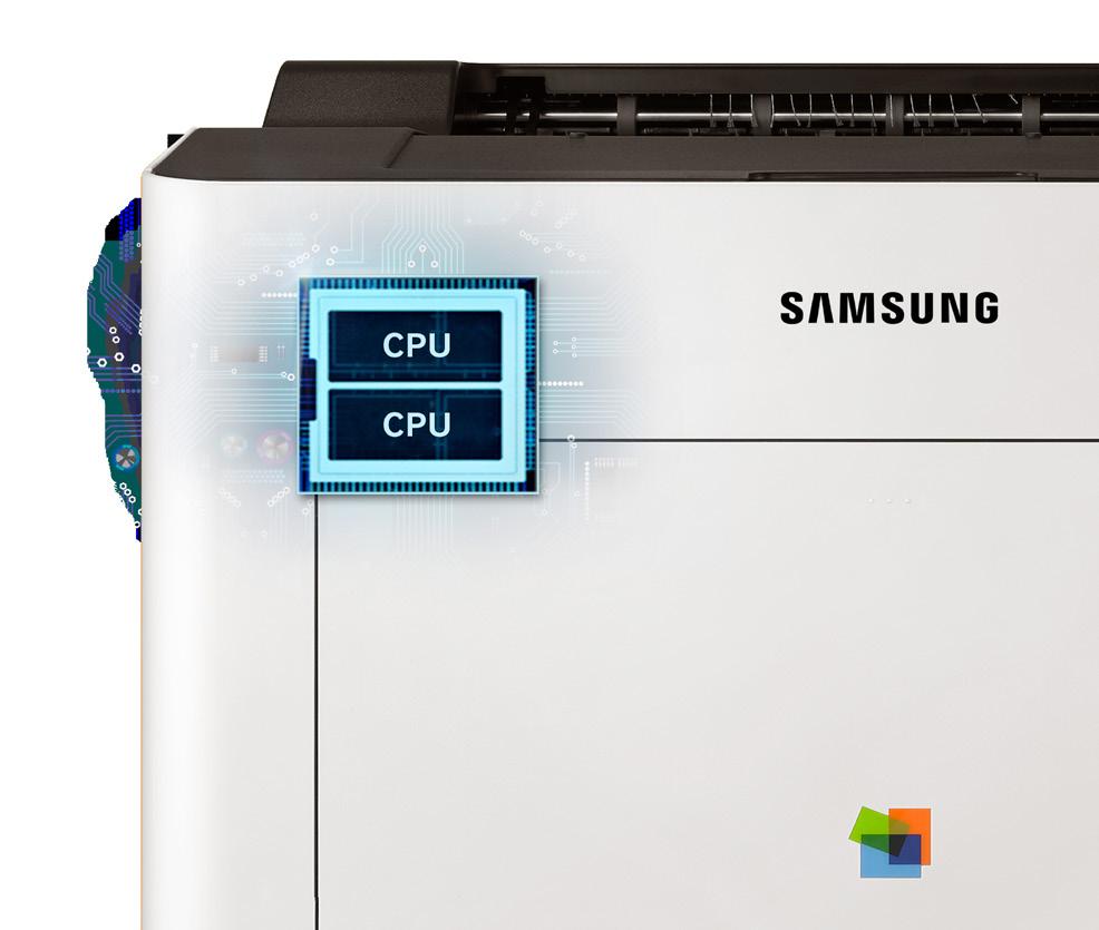 Dual CPU 40 ppm'ye kadar ReCP teknolojisi ile grafik kalitesini keskinleştirin ve zenginleştirin Bulanıklık profesyonel değildir.